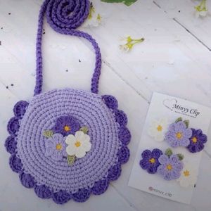 Cute Crochet Handbag