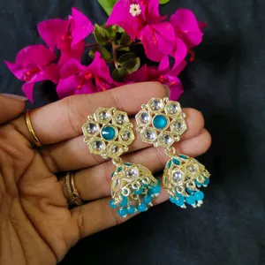 Blue Fashion Earrings