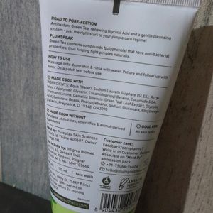 Plum Green Tea Pore Cleansing Face Wash