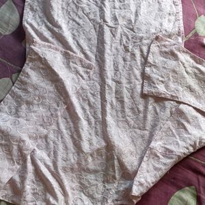 Chikankari Short Kurti Or Top