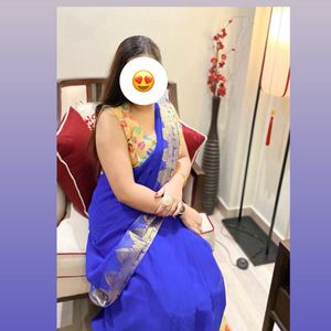 Blue Elegant Saree