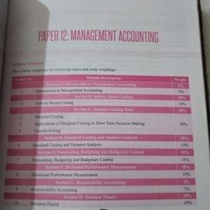 Management Accounting