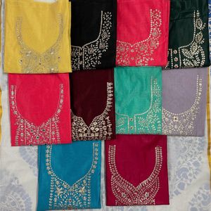 Brand New Rajasthani Emb Kurti Fabric Fir Sale