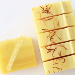 Milk And Saffron Soap 🧼