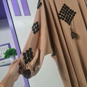 Beautiful Hand Work Abaya