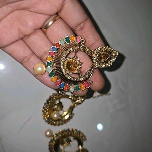 Maangtika,  Earrings