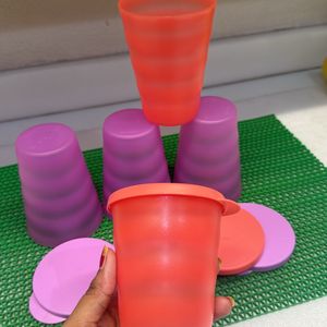 Tupperware Impressions Tumblers