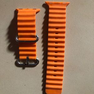 ultra Watch orange ocean band