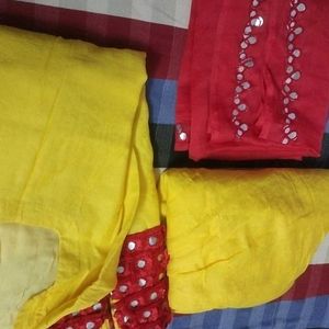 Yellow Punjabi Suit