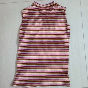 Cut Sleeves Top For Women/Girls