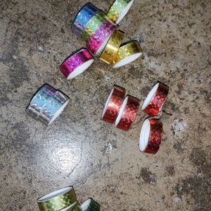 16 Mixed Colour Small Tapes