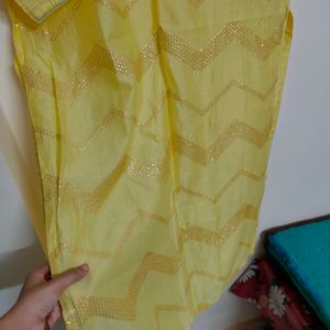 Lemon Yellow Kurti