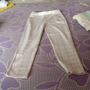 Trendy Trouser White Colour