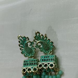 Minakari work earrings