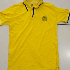 Yellow Brand New Tishirt For Men