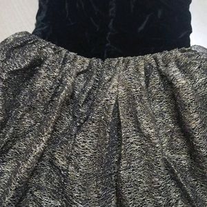 Party Wear Black Frock For Babies