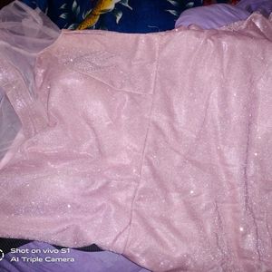 Party Wear Gown Light pink