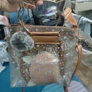 Transparent Sling Bag