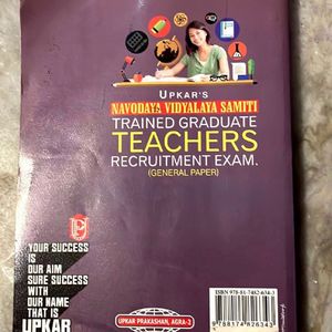 Teacher Recruitment Exam Book