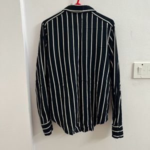 Black And White Striped Shirt