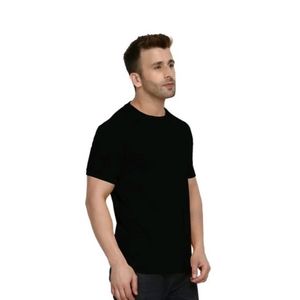 New Men's Casual Black T-Shirt