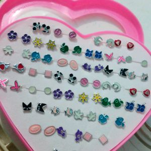 New Different Types Of Earstuds Multicolored