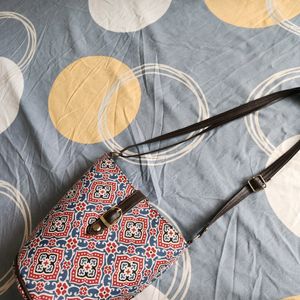 Kalamkari Design Sling Bag