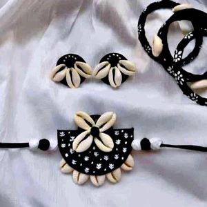 Fabric Jewelry Set No 11