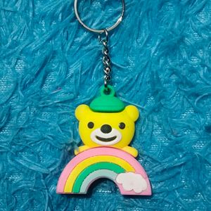 Rainbow 🌈 bear  🐻 keychain ✨