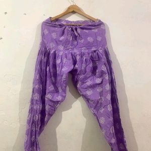 Purple Printed Salwar