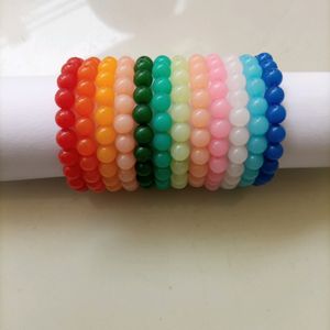 Pastel Colours Bracelets For Girls And Women's