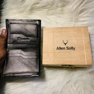 Allen Solly Jet Black Mens Wallet