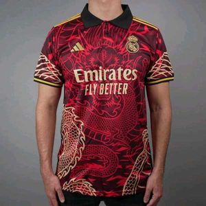 REAL MADRID ADIDAS RED DRAGON JERSEY