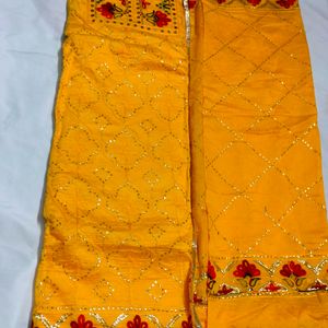 Chanderi Cotton Suit