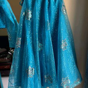 Self Design Lehenga Choli With Dupatta