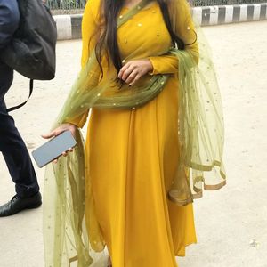 Anarkali With Duppata