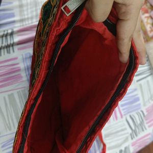 Rajasthani Design Cotton Silk Sling Bag