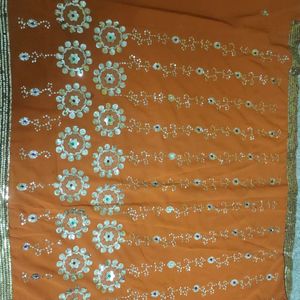 Designed Georgette Saree