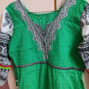 Green Anarkali Anaarkali