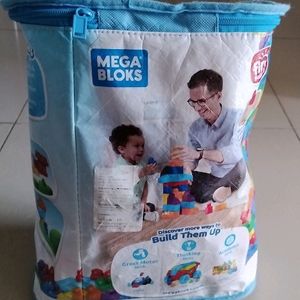 Mega Building Blocks Of 80 Pcs From Fisher Price.