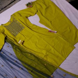 Lime Green Suit Set Total New