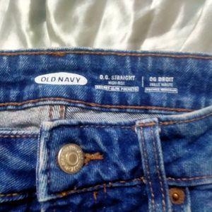 Old NavyHigh Rise Ripped Jean(Women's)