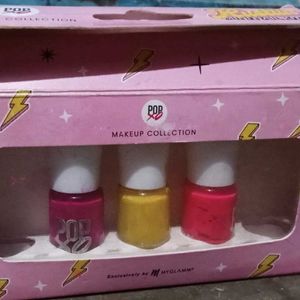 🚨Set Of 3 Nail Polish For Girls