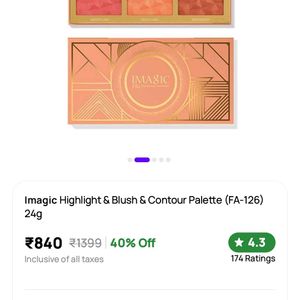 Imagic Blusher Palette