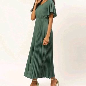 Myntra Pleated Dress