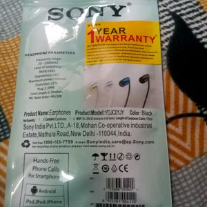 Sony Earphone