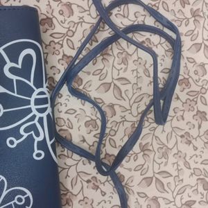 Navy Blue Sling Bag