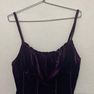 Shein Cami Top Velvet