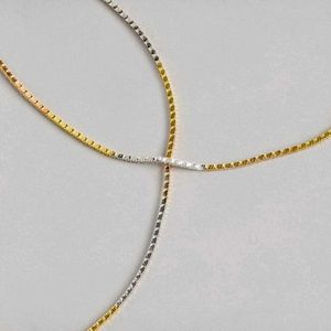 Sliver Anklet With Hallmark