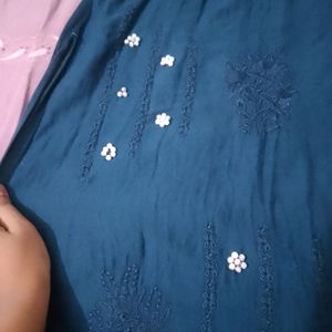 Pakistani Long Kurti Dupatta